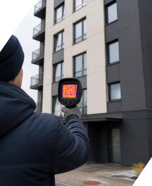 Тепловизионное обследование зданий в Смоленске от 5128 р. | ЭкспертизаРоссия