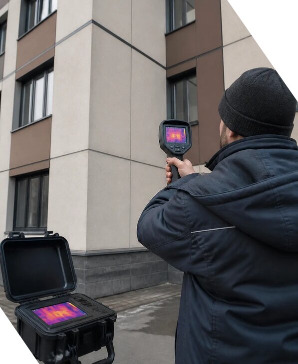 Тепловизионное обследование зданий и сооружений в Смоленске